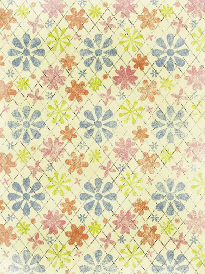 Floweret 8X10 Fleece ( 96 X 120 Inch ) Backdrop