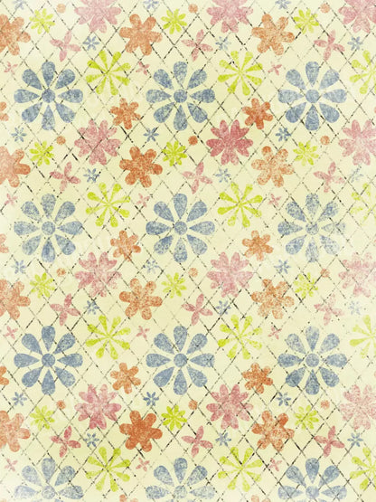 Floweret 8X10 Fleece ( 96 X 120 Inch ) Backdrop