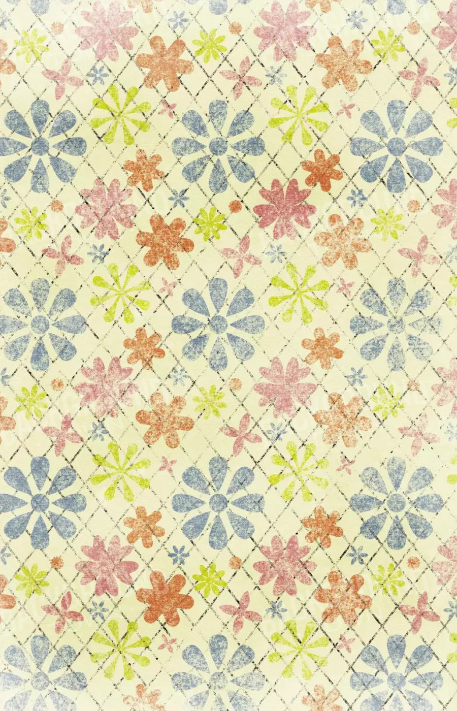 Floweret 8X12 Ultracloth ( 96 X 144 Inch ) Backdrop