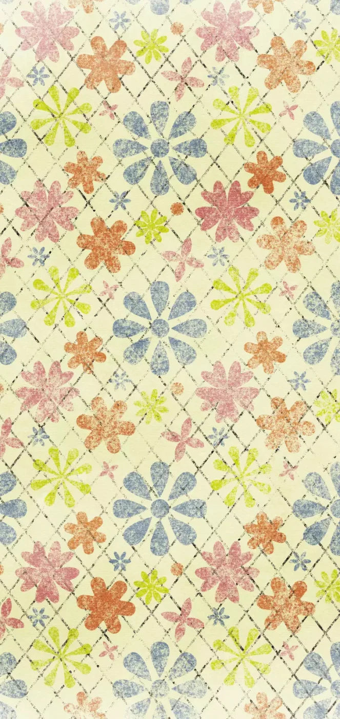 Floweret 8X16 Ultracloth ( 96 X 192 Inch ) Backdrop