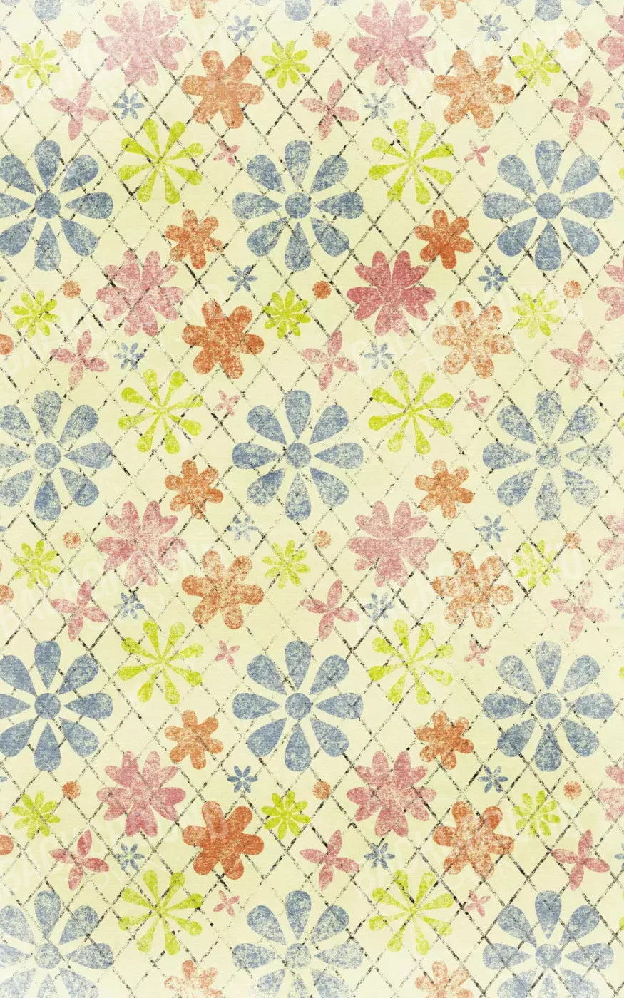 Floweret 9X14 Ultracloth ( 108 X 168 Inch ) Backdrop