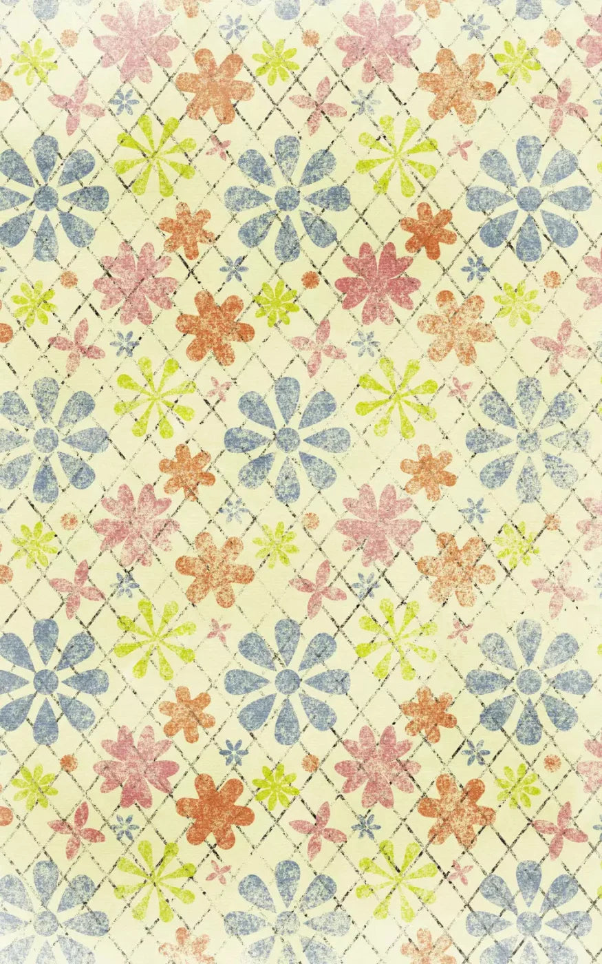 Floweret 9X14 Ultracloth ( 108 X 168 Inch ) Backdrop