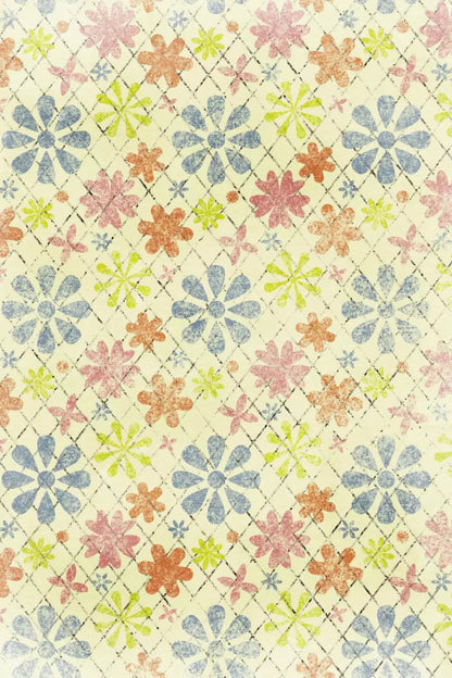 Floweret 4X5 Rubbermat Floor ( 48 X 60 Inch ) Backdrop
