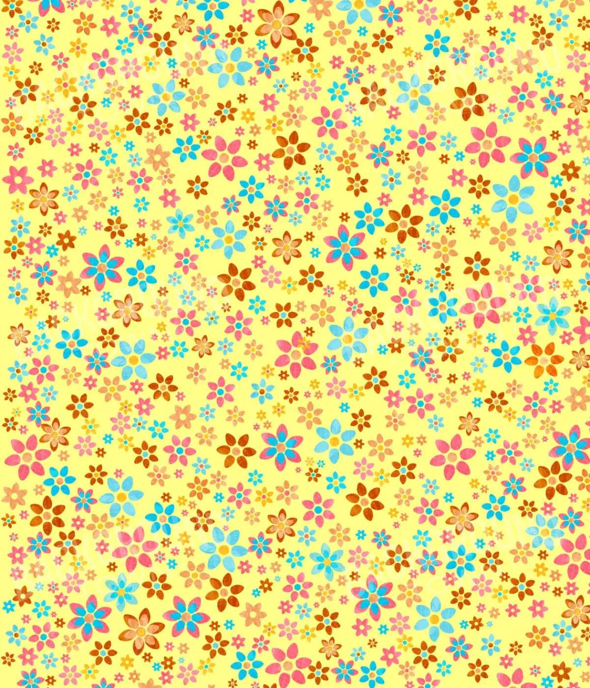 Flowers 10X12 Ultracloth ( 120 X 144 Inch ) Backdrop