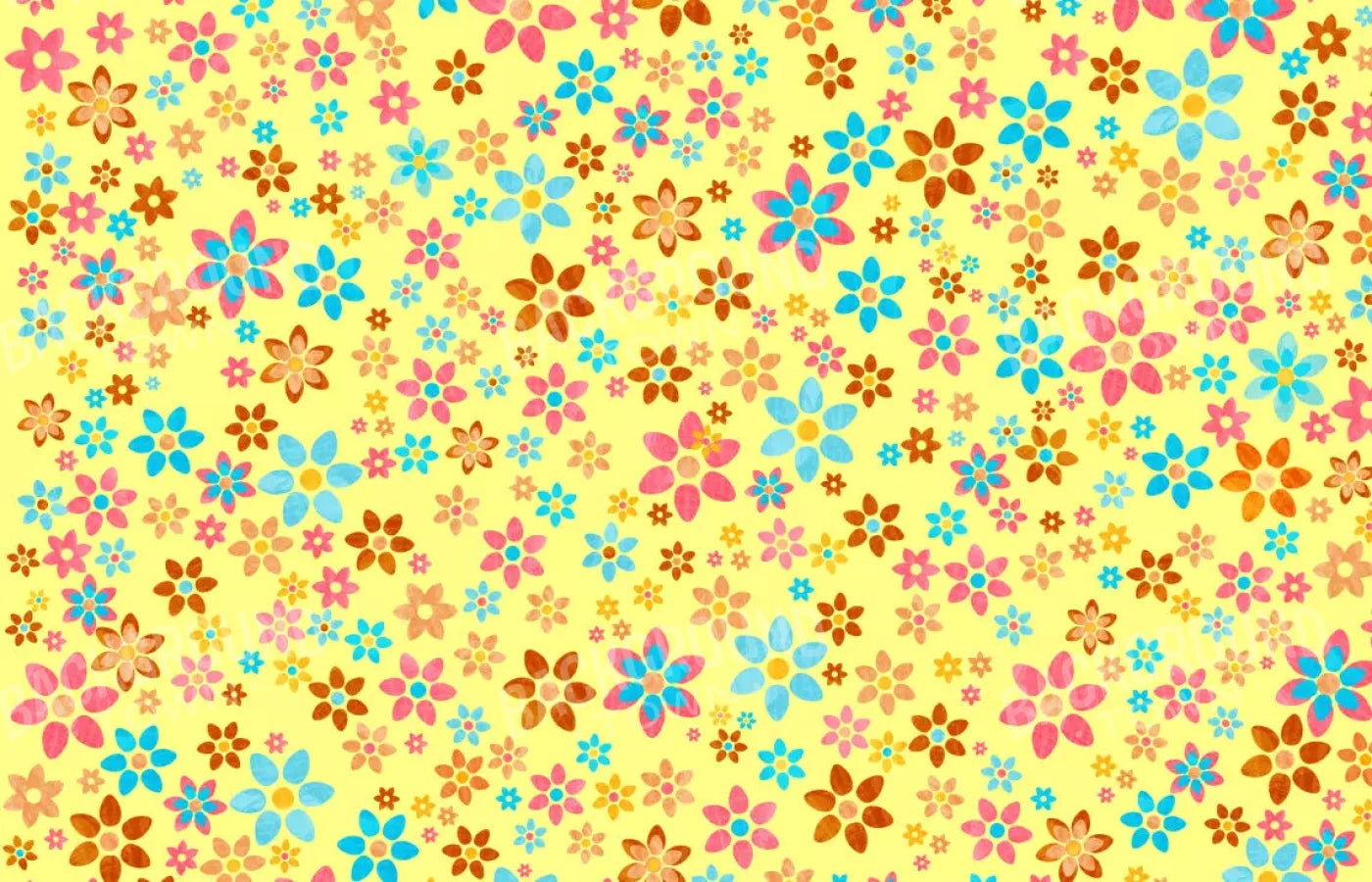 Flowers 12X8 Ultracloth ( 144 X 96 Inch ) Backdrop