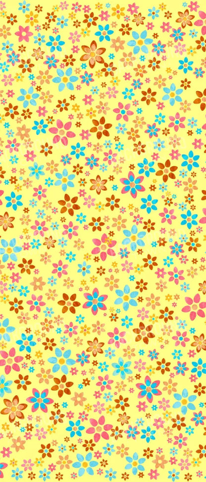 Flowers 5X12 Ultracloth For Westcott X-Drop ( 60 X 144 Inch ) Backdrop