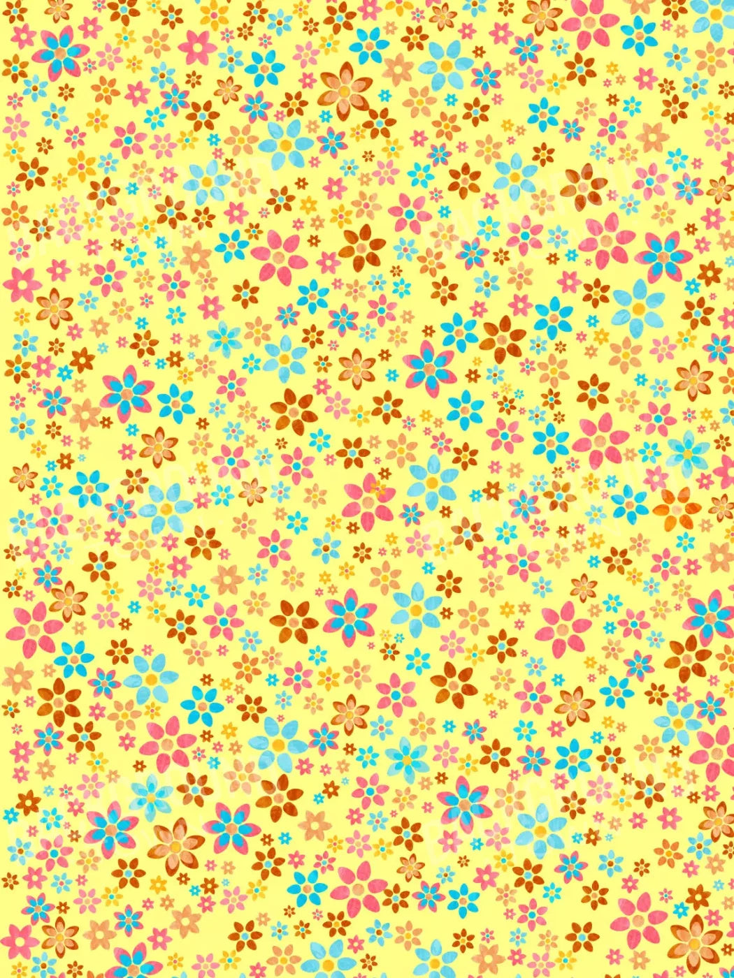 Flowers 5X7 Ultracloth ( 60 X 84 Inch ) Backdrop