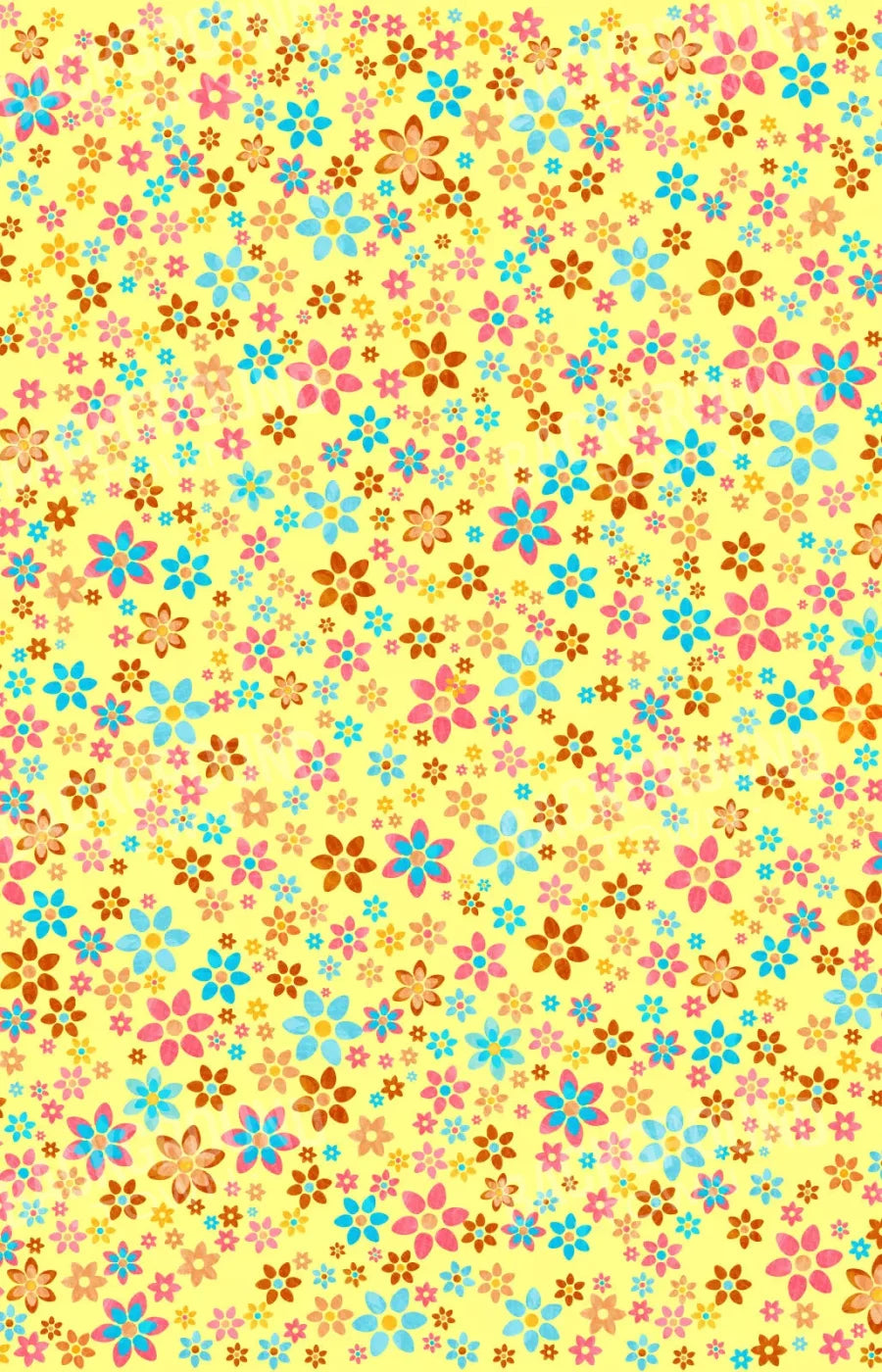 Flowers 8X12 Ultracloth ( 96 X 144 Inch ) Backdrop