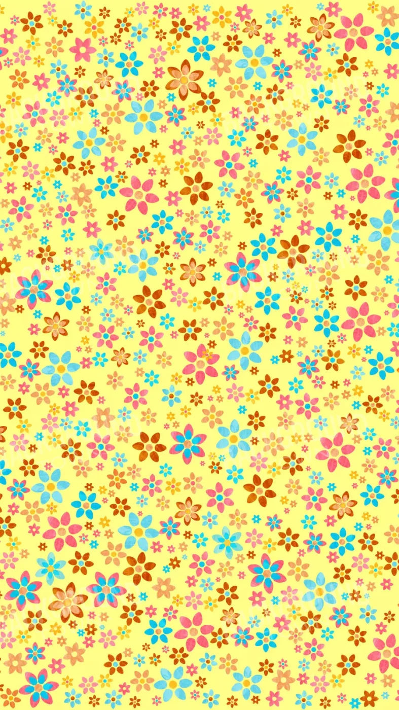 Flowers 8X14 Ultracloth ( 96 X 168 Inch ) Backdrop
