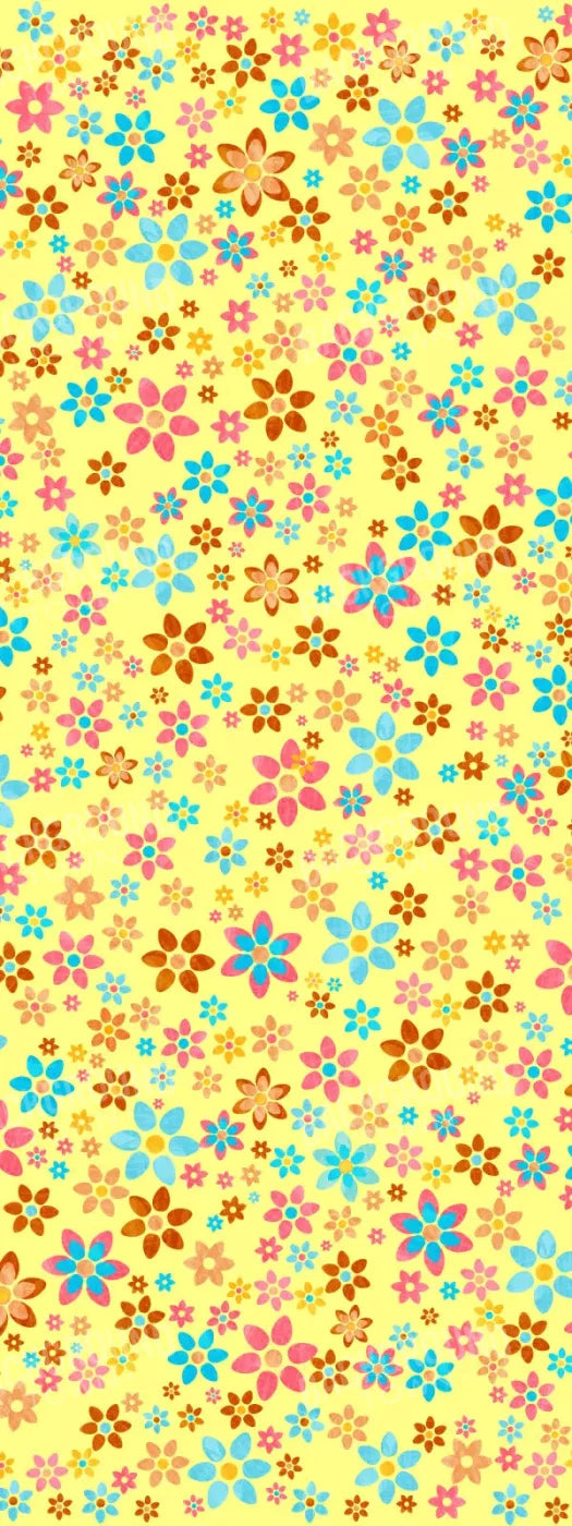 Flowers 8X20 Ultracloth ( 96 X 240 Inch ) Backdrop