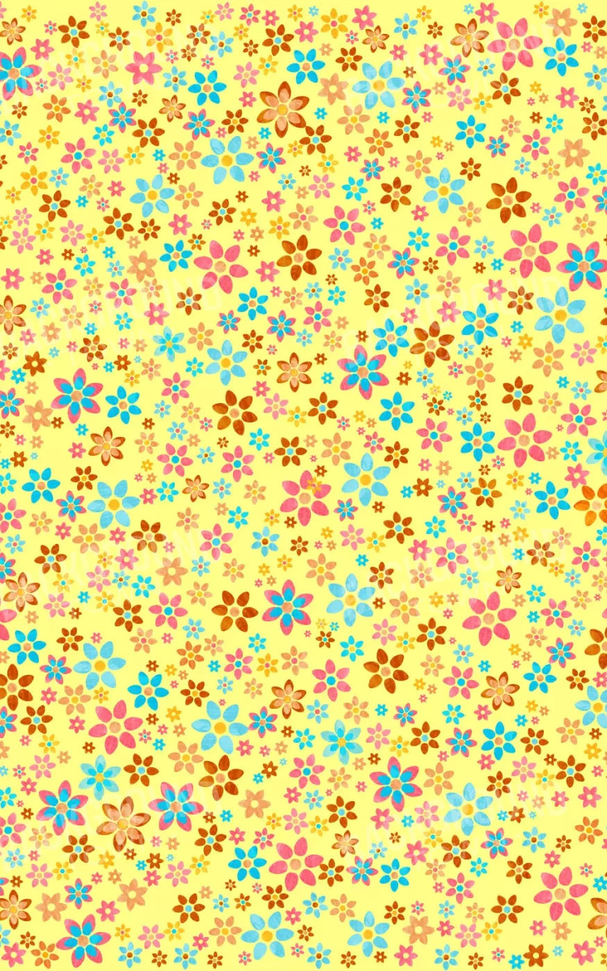 Flowers 9X14 Ultracloth ( 108 X 168 Inch ) Backdrop