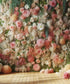 Pink White Green  Backdrop for Photography
