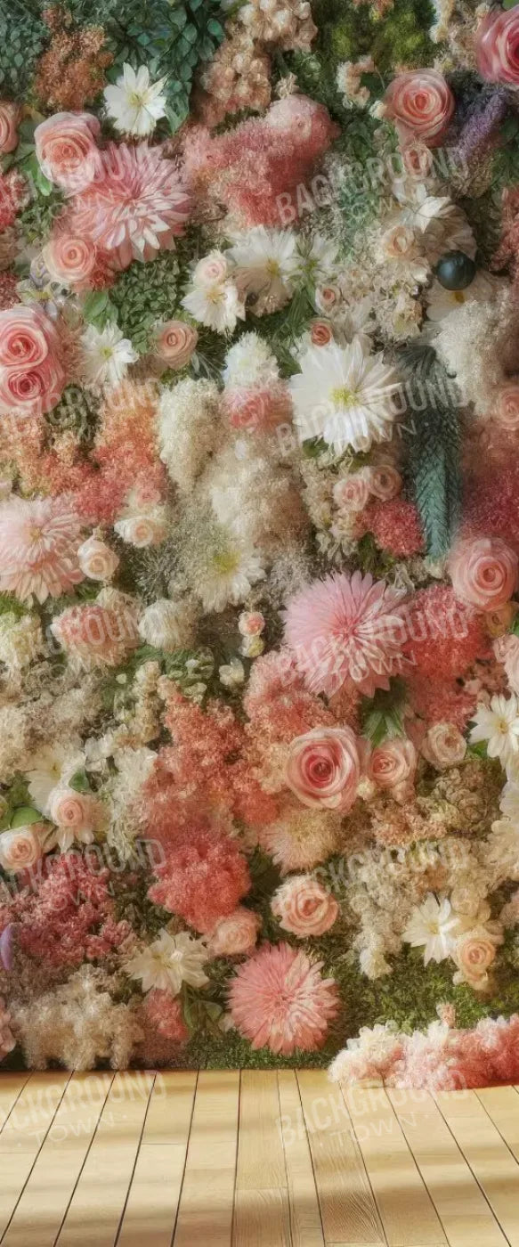 Flowers Everywhere 5’X12’ Ultracloth For Westcott X-Drop (60 X 144 Inch) Backdrop