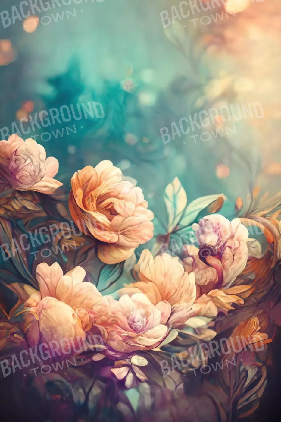 Flowerz 8’X12’ Ultracloth (96 X 144 Inch) Backdrop