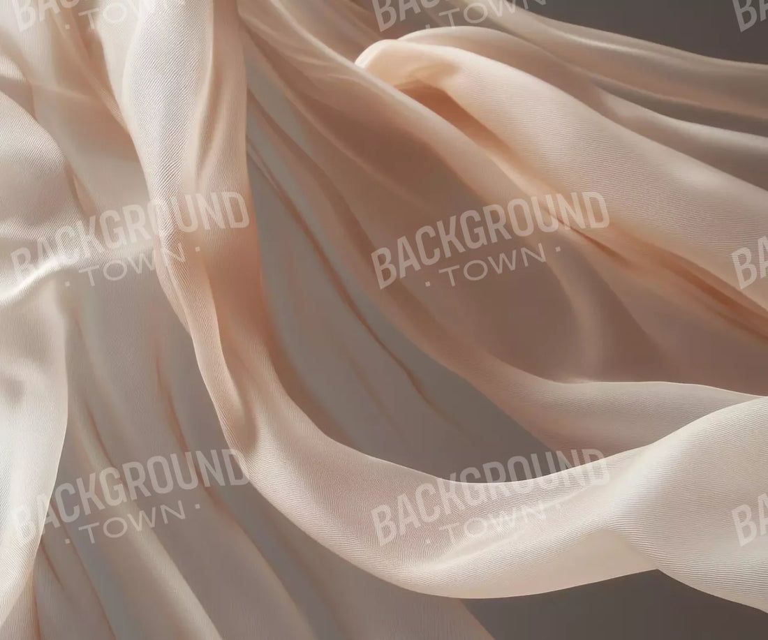 Flowing Sheer Fabric Pale Pink 5’X4’2 Fleece (60 X 50 Inch) Backdrop