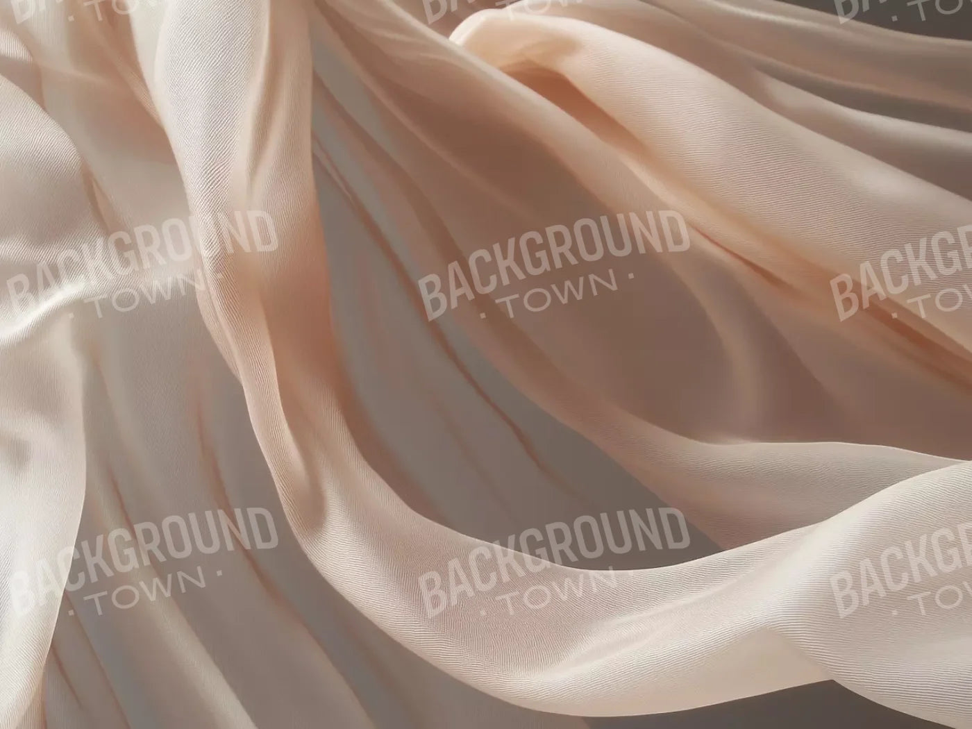 Flowing Sheer Fabric Pale Pink 6’8X5’ Fleece (80 X 60 Inch) Backdrop