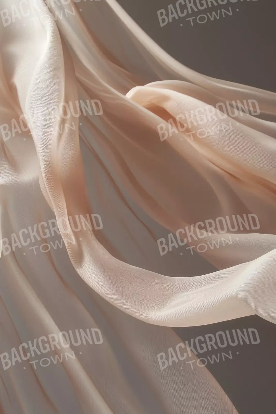 Flowing Sheer Fabric Pale Pink 8’X12’ Ultracloth (96 X 144 Inch) Backdrop