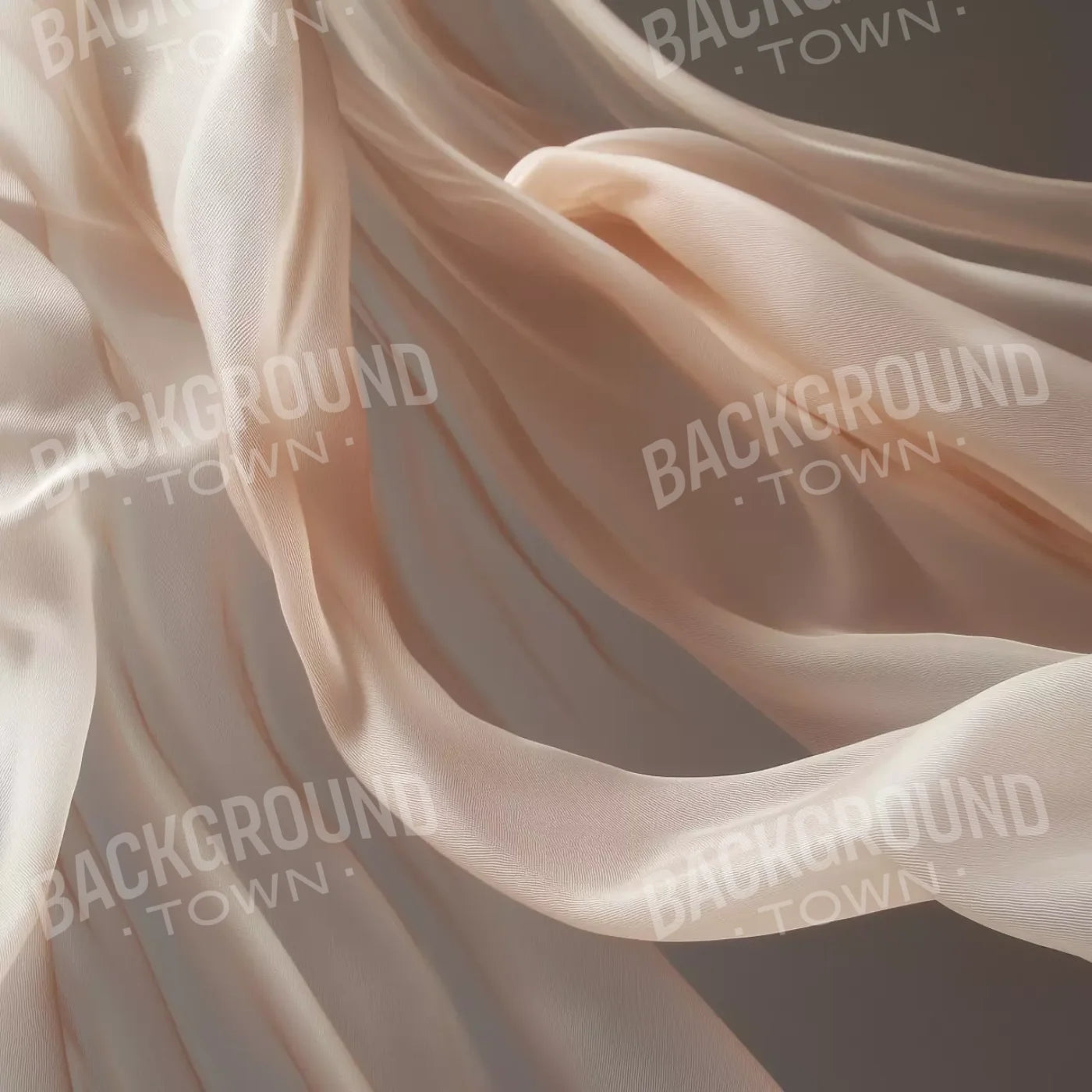 Flowing Sheer Fabric Pale Pink 8’X8’ Fleece (96 X Inch) Backdrop