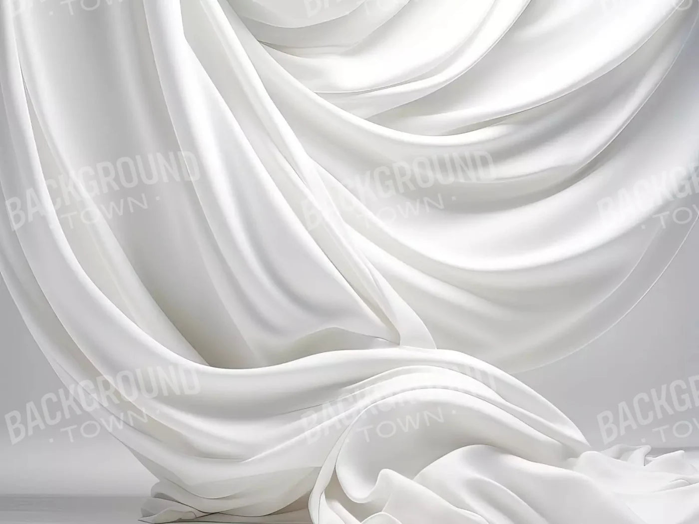 Flowing Silk Drop 7X5 Ultracloth ( 84 X 60 Inch ) Backdrop
