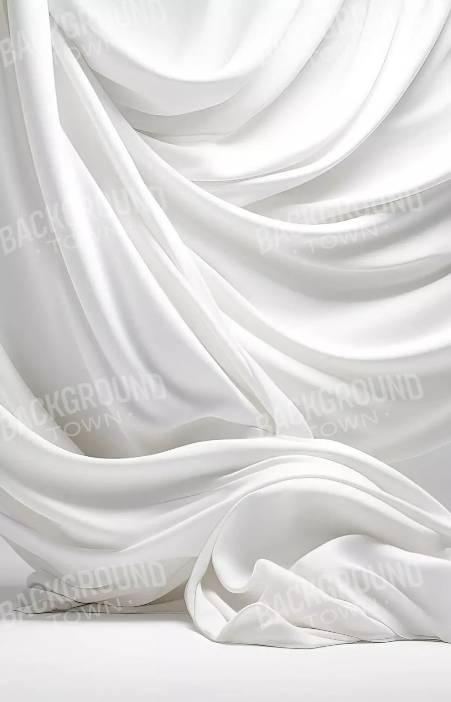 Flowing Silk Drop 8X12 Ultracloth ( 96 X 144 Inch ) Backdrop