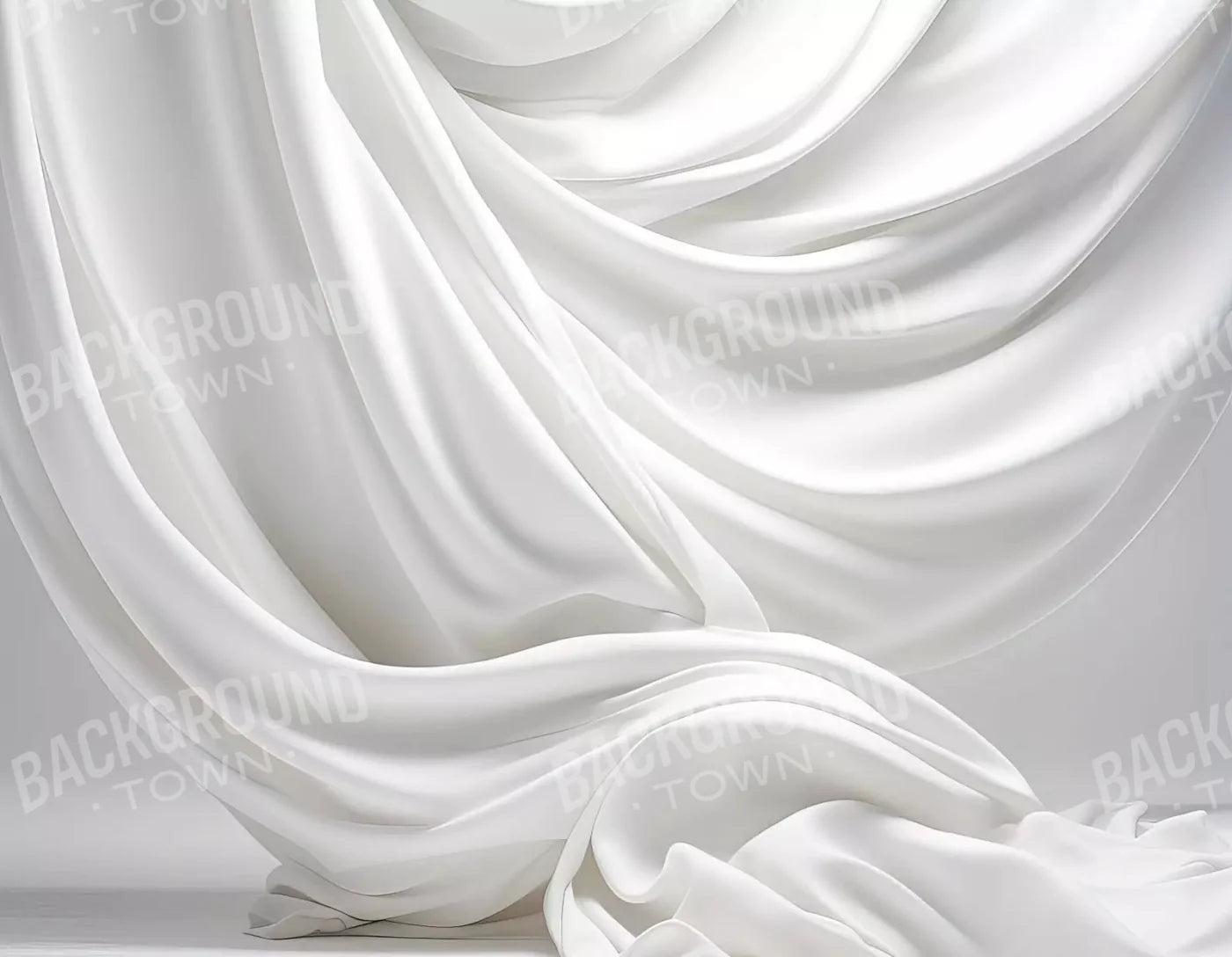 Flowing Silk Drop 8X6 Fleece ( 96 X 72 Inch ) Backdrop