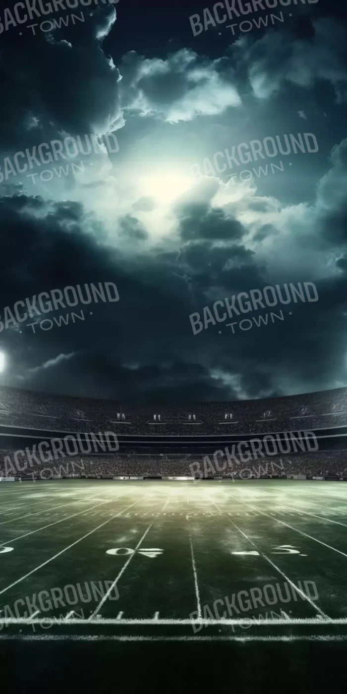 Football Stadium Intense 10X20 Ultracloth ( 120 X 240 Inch ) Backdrop