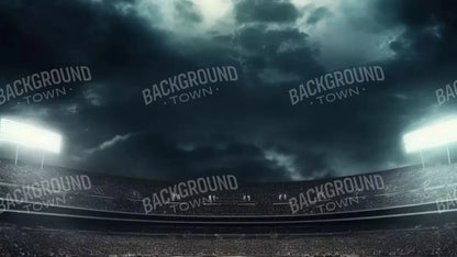 Football Stadium Intense 14X8 Ultracloth ( 168 X 96 Inch ) Backdrop