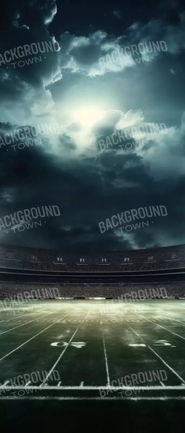 Football Stadium Intense 5X12 Ultracloth For Westcott X-Drop ( 60 X 144 Inch ) Backdrop