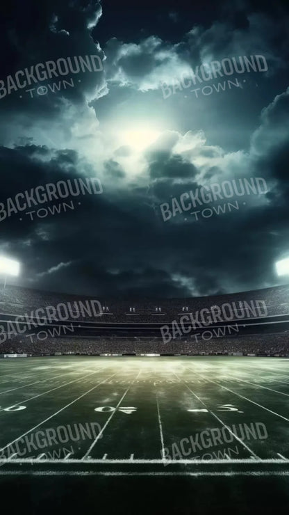 Football Stadium Intense 8X14 Ultracloth ( 96 X 168 Inch ) Backdrop