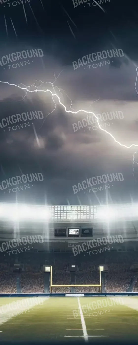 Football Stadium Intense Ii 8’X20’ Ultracloth (96 X 240 Inch) Backdrop