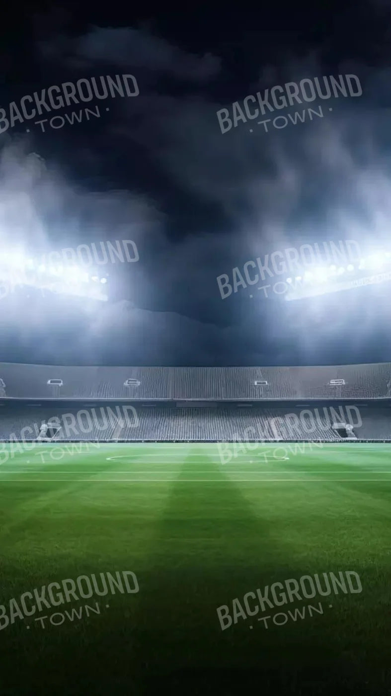 Football Stadium Lights 8X14 Ultracloth ( 96 X 168 Inch ) Backdrop