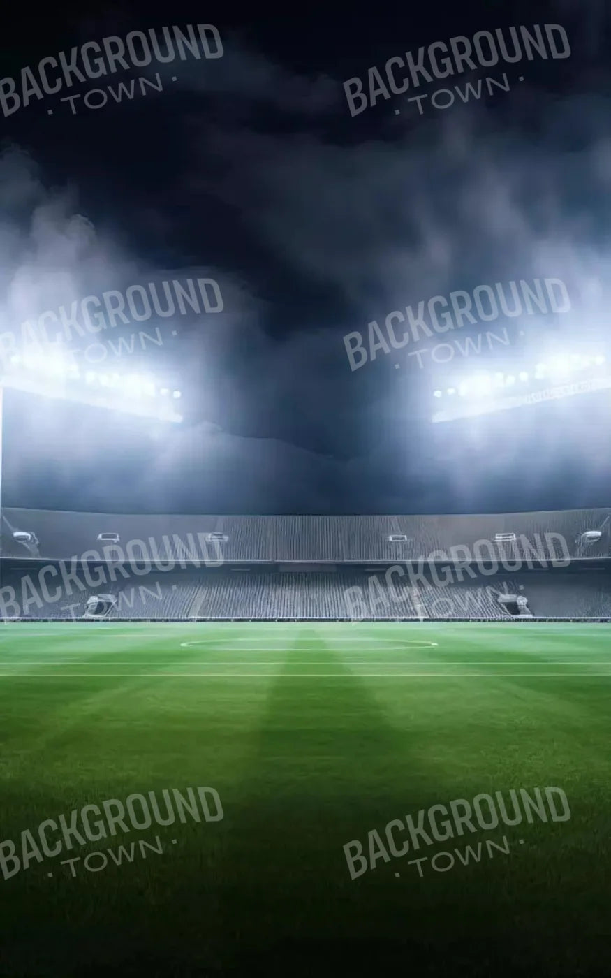 Football Stadium Lights 9X14 Ultracloth ( 108 X 168 Inch ) Backdrop