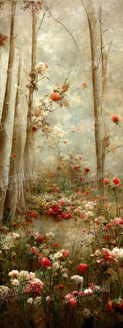 Forest Of Poppys 8X20 Ultracloth ( 96 X 240 Inch ) Backdrop