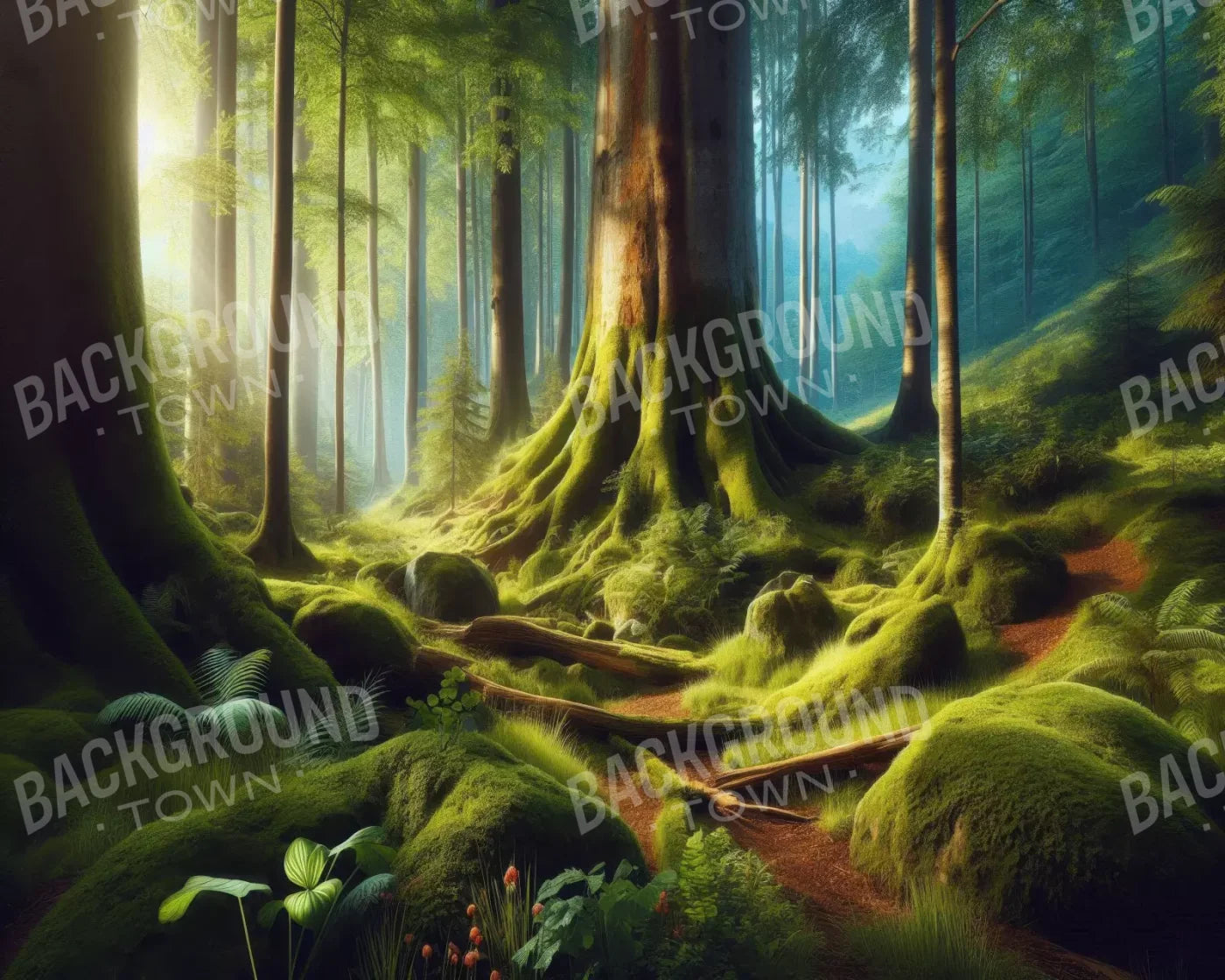 Forest Whimsy 10’X8’ Fleece (120 X 96 Inch) Backdrop
