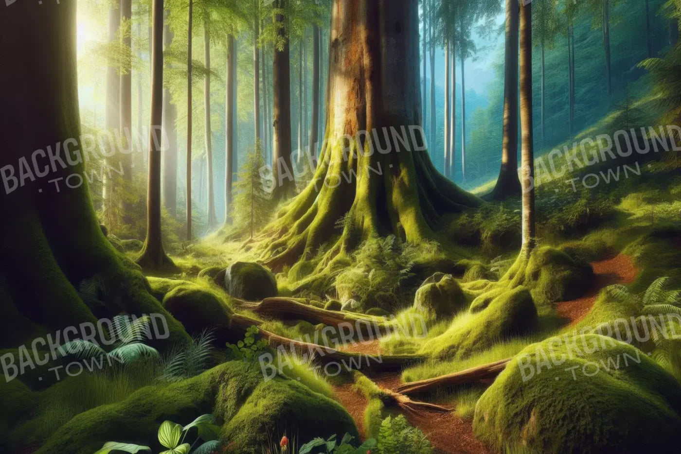 Forest Whimsy 12’X8’ Ultracloth (144 X 96 Inch) Backdrop