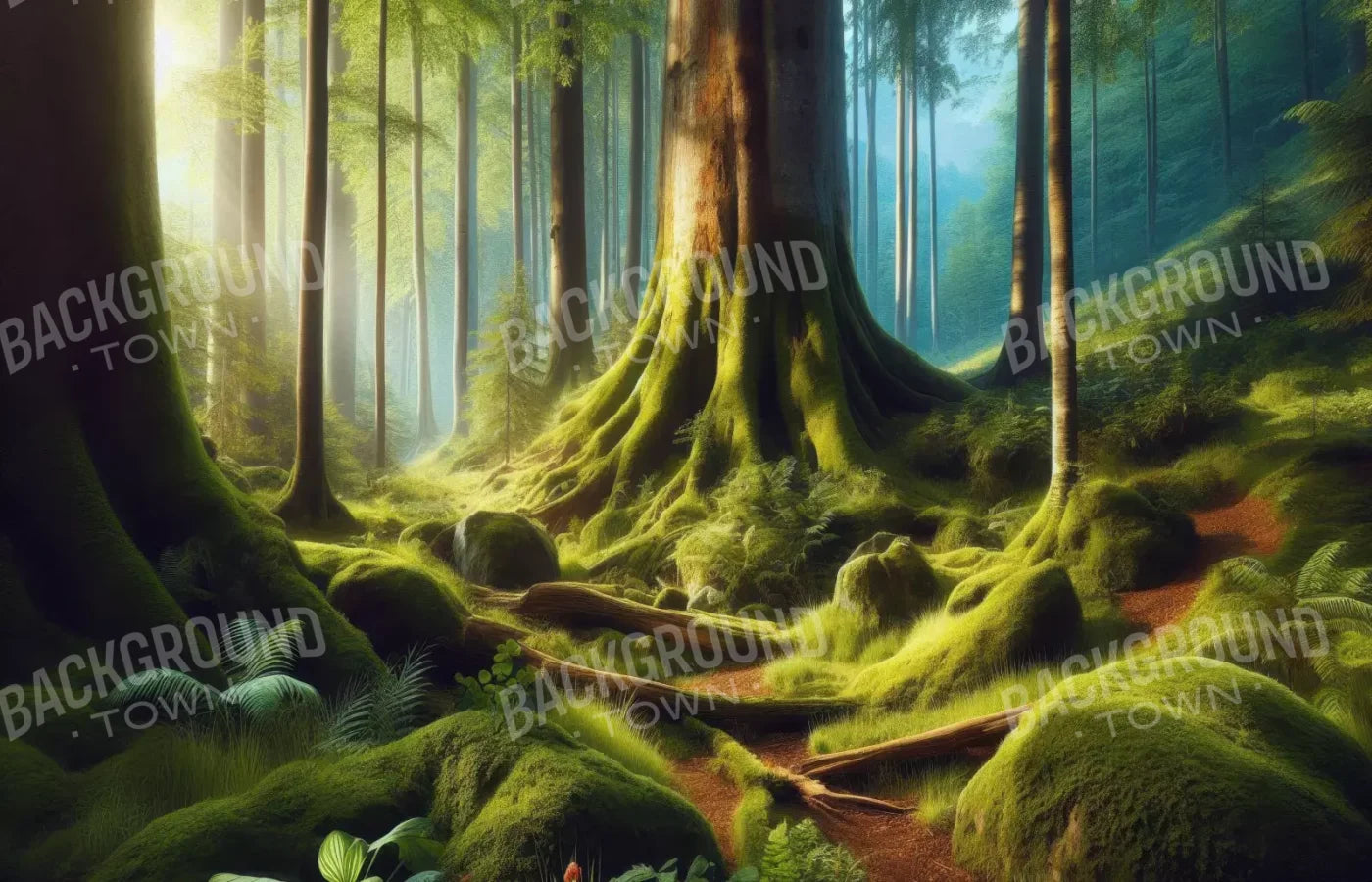 Forest Whimsy 14’X9’ Ultracloth (168 X 108 Inch) Backdrop