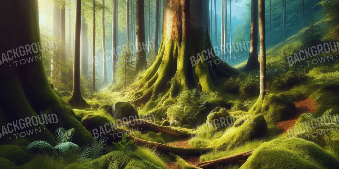 Forest Whimsy 20’X10’ Ultracloth (240 X 120 Inch) Backdrop
