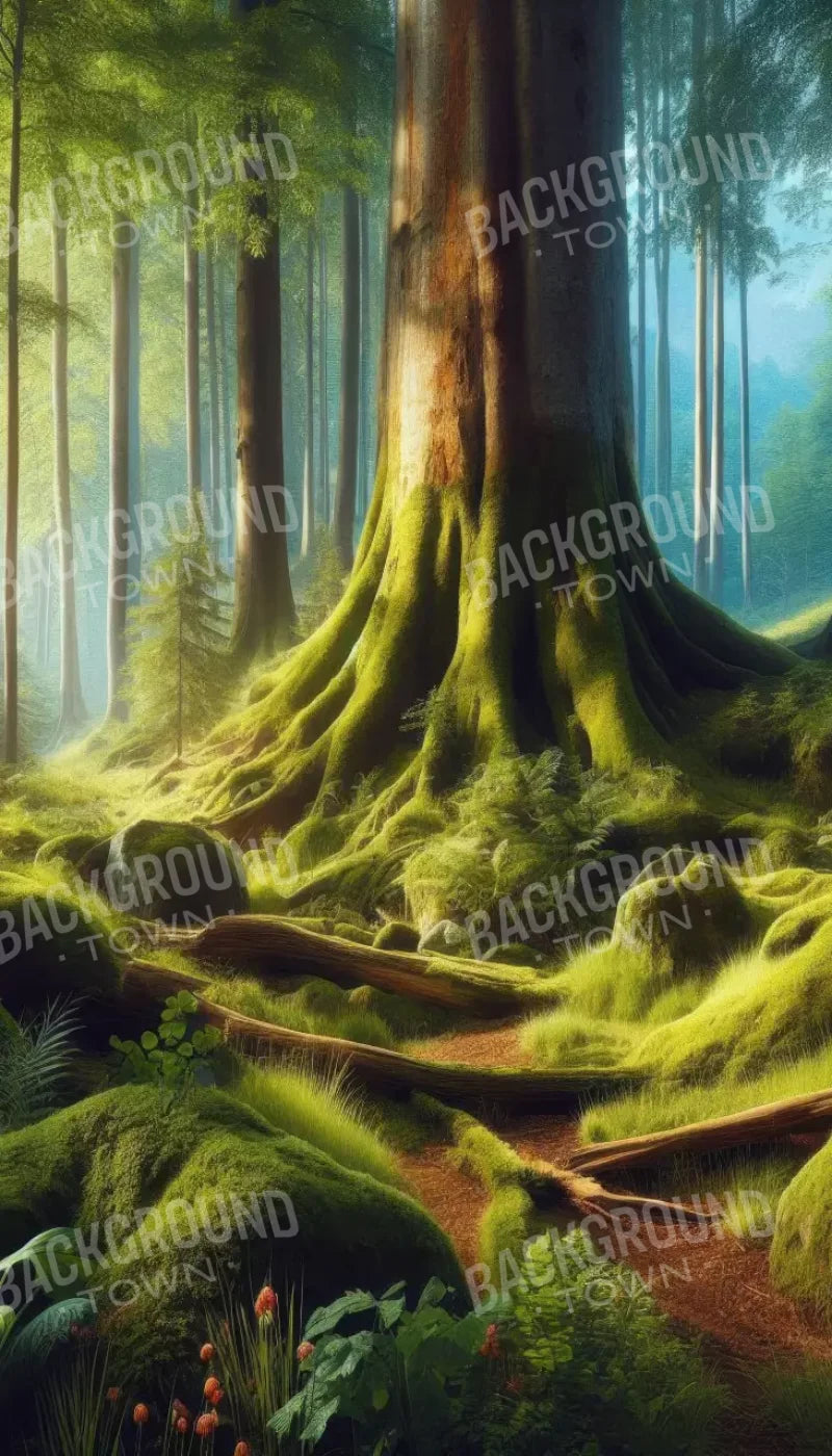 Forest Whimsy 8’X14’ Ultracloth (96 X 168 Inch) Backdrop