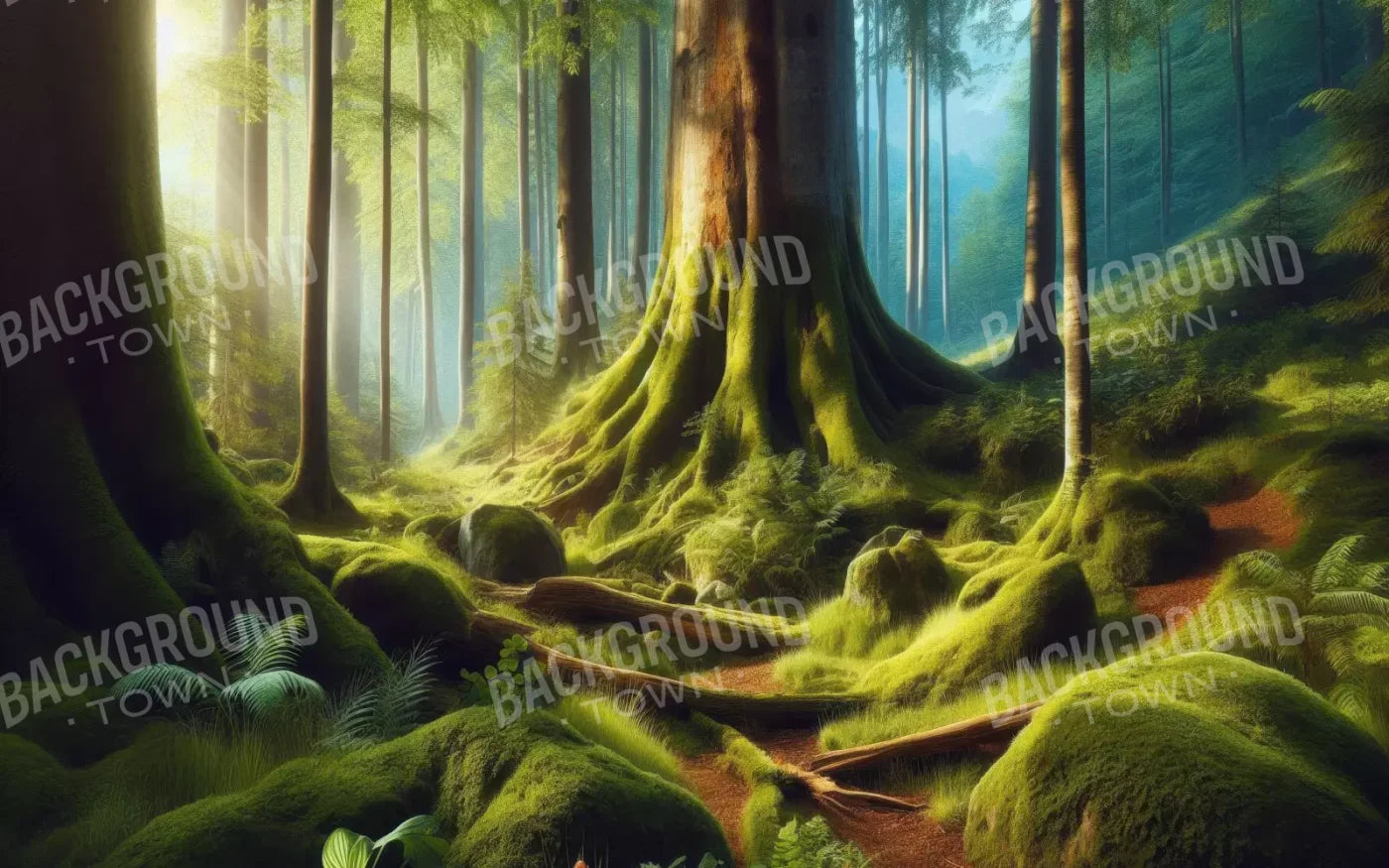 Forest Whimsy 8’X5’ Ultracloth (96 X 60 Inch) Backdrop