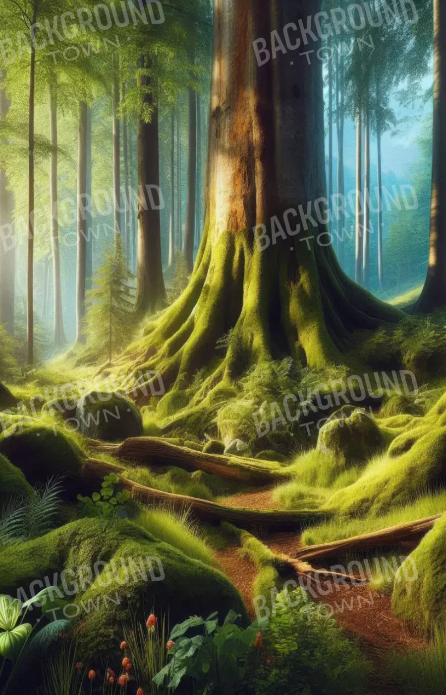 Forest Whimsy 9’X14’ Ultracloth (108 X 168 Inch) Backdrop