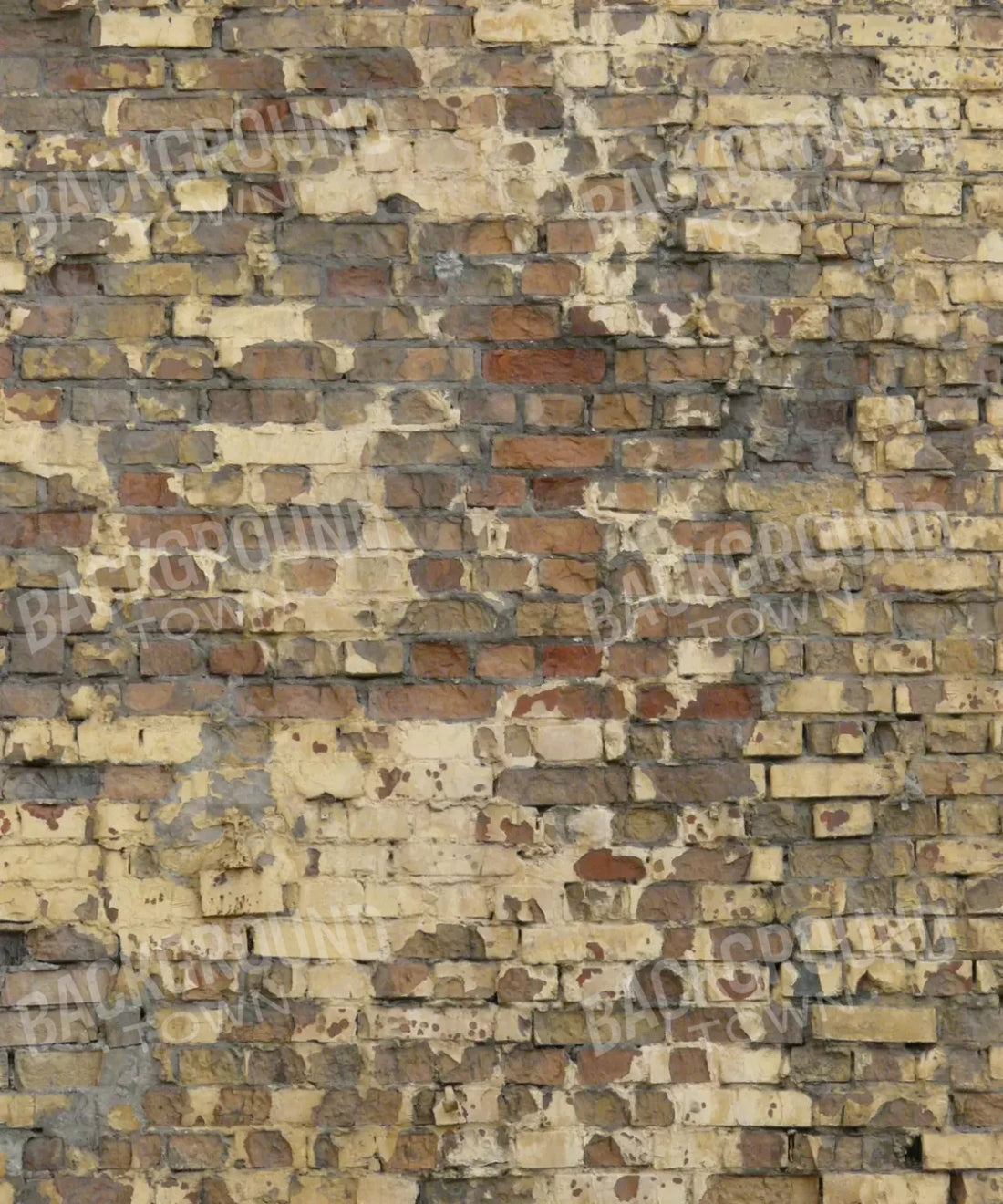 Beige Brick and Stone Backdrop for Photography