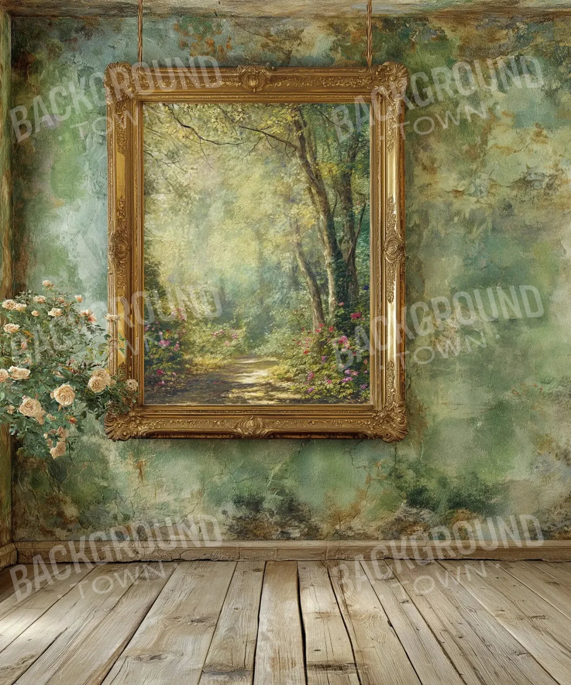 Green Backdrop for Photography