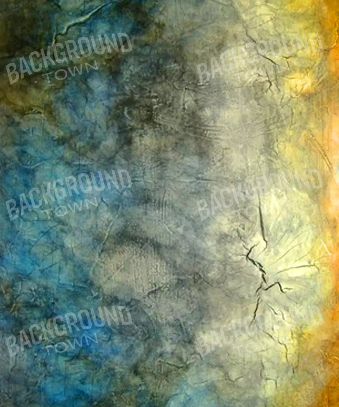 Blue Urban Grunge Backdrop for Photography