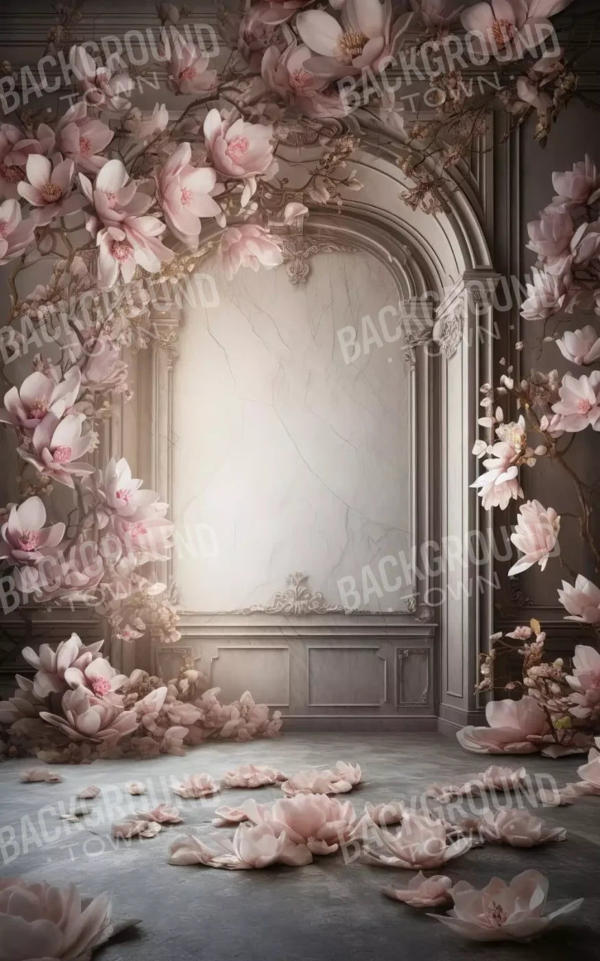 Framing Magnolia Blossoms 5’X8’ Ultracloth (60 X 96 Inch) Backdrop