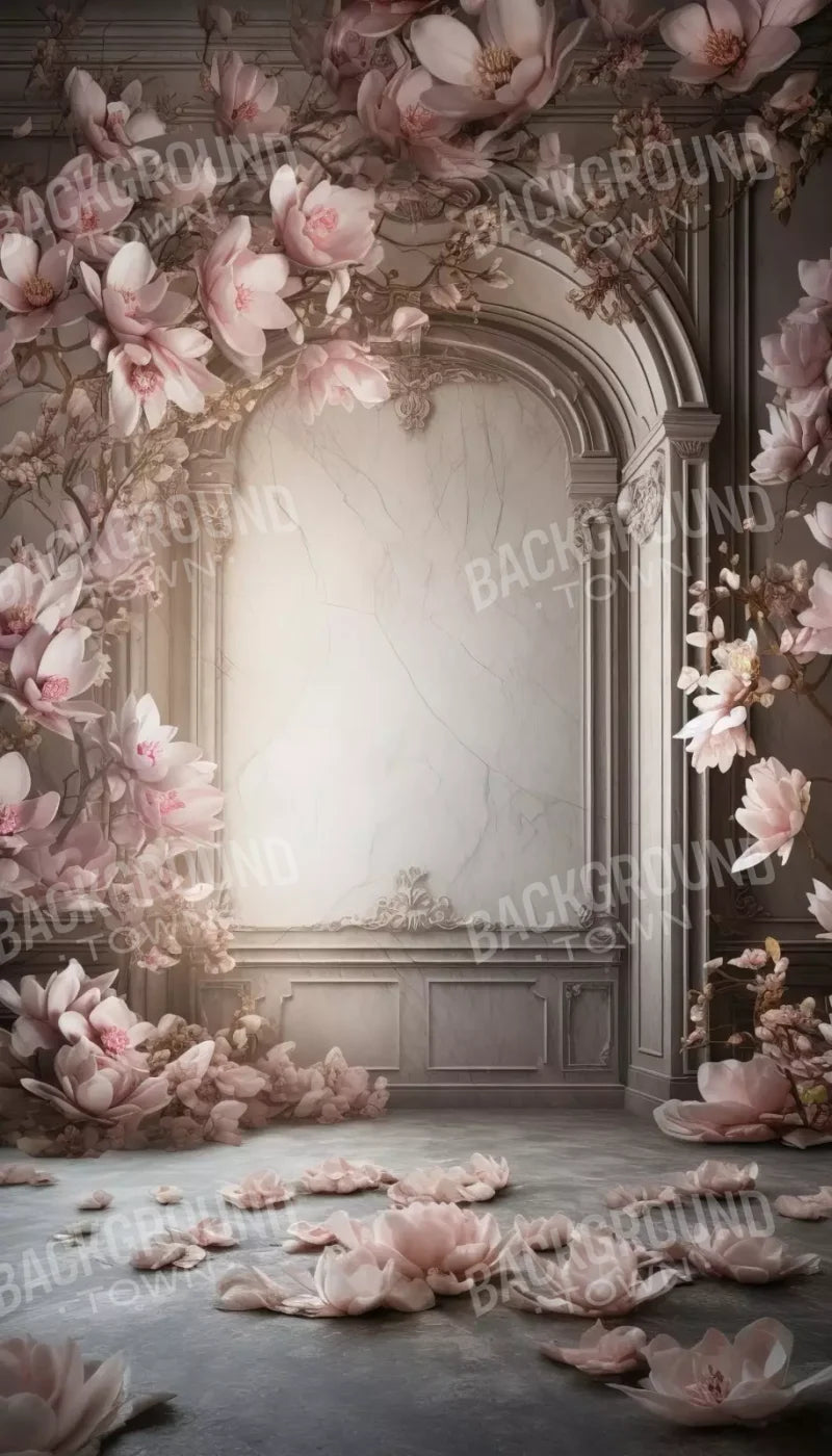 Framing Magnolia Blossoms 8’X14’ Ultracloth (96 X 168 Inch) Backdrop