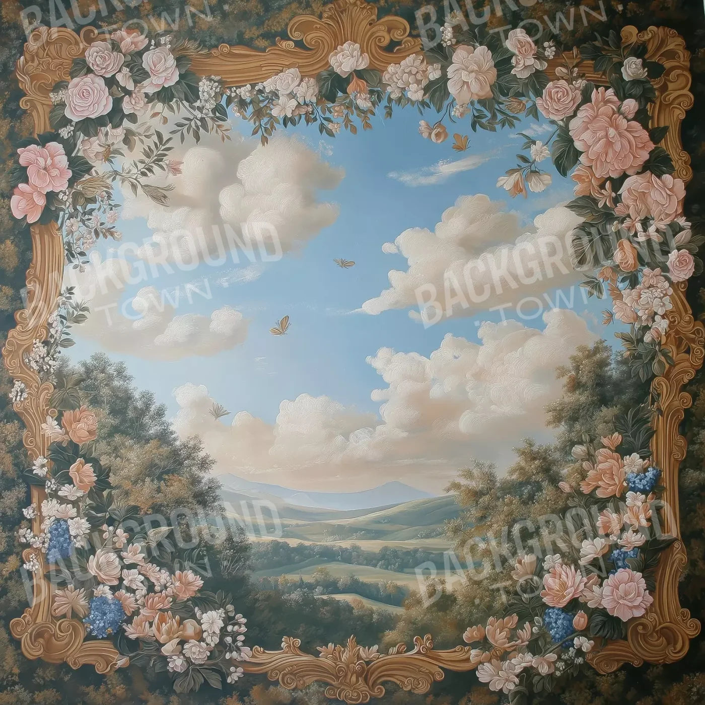 Framing The Sky 10’X10’ Ultracloth (120 X Inch) Backdrop