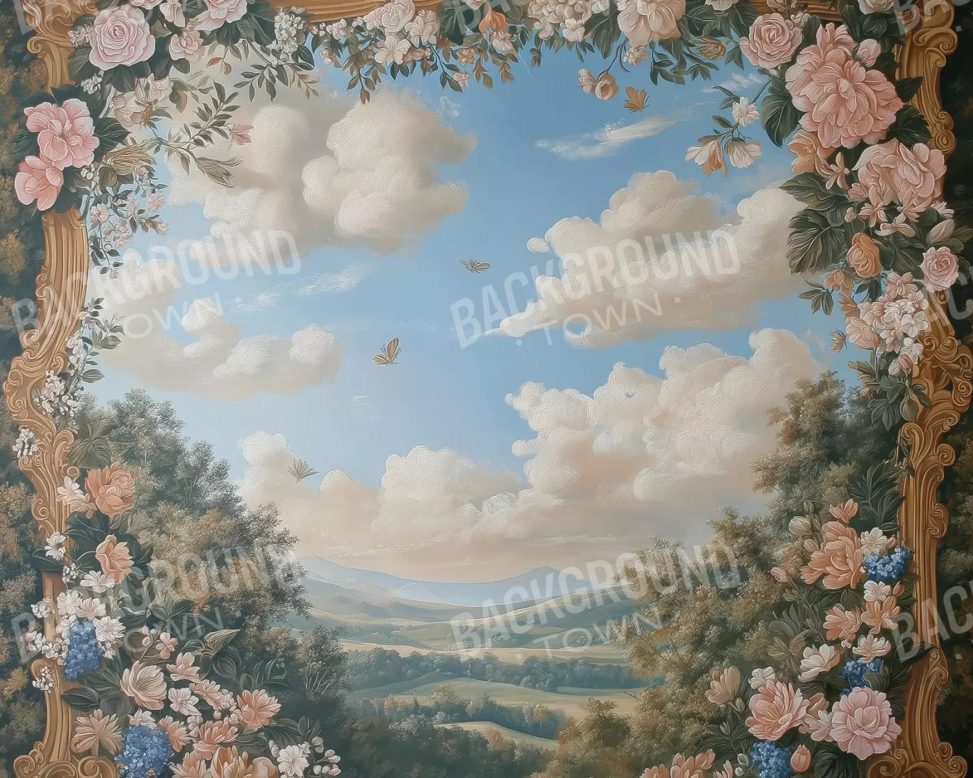 Framing The Sky 10’X8’ Fleece (120 X 96 Inch) Backdrop