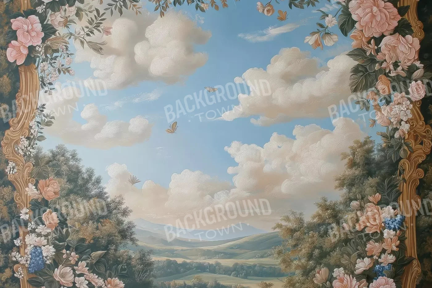 Framing The Sky 12’X8’ Ultracloth (144 X 96 Inch) Backdrop
