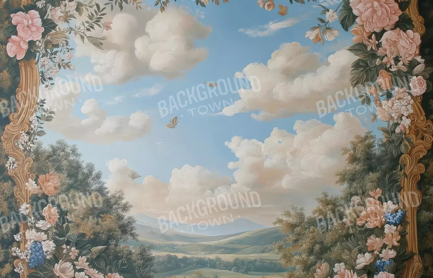 Framing The Sky 14’X9’ Ultracloth (168 X 108 Inch) Backdrop