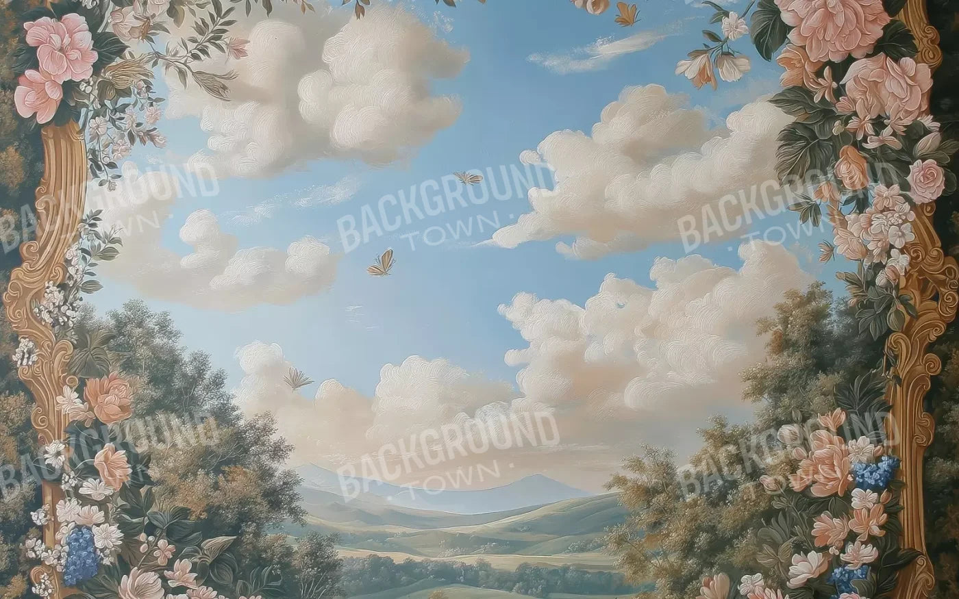 Framing The Sky 16’X10’ Ultracloth (192 X 120 Inch) Backdrop